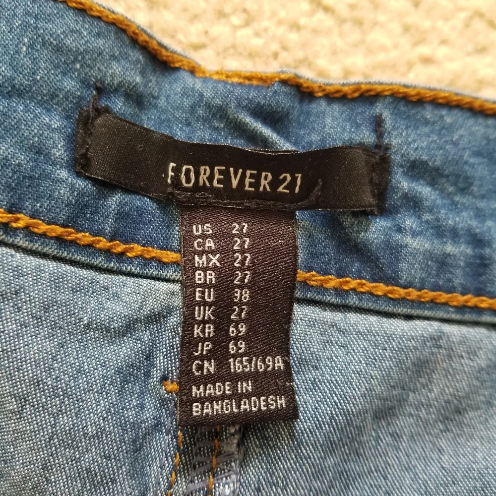 Blue Denim Shorts